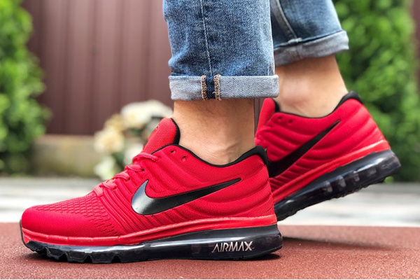 Мужские кроссовки Nike Air Max 2017 красные
