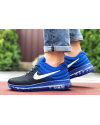 Чоловічі кросівки Nike Air Max 2017 сині з чорним