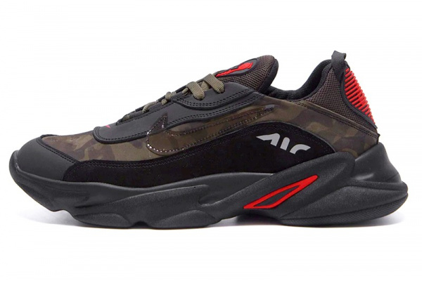 Мужские кроссовки Nike Air Max 270 хаки с черным