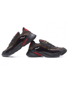 Мужские кроссовки Nike Air Max 270 хаки с черным
