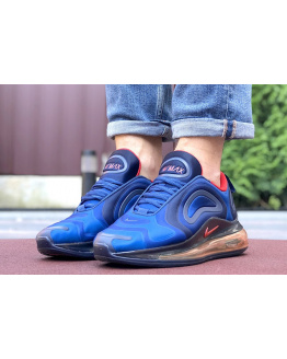 Чоловічі кросівки Nike Air Max 720 сині з червоним