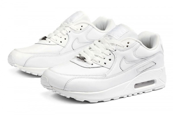Мужские кроссовки Nike Air Max 90 белые (white)