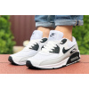 Мужские кроссовки Nike Air Max 90 белые с серым