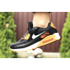 Купить Мужские кроссовки Nike Air Max 90 черные с оранжевым
