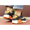 Купить Мужские кроссовки Nike Air Max 90 черные с оранжевым