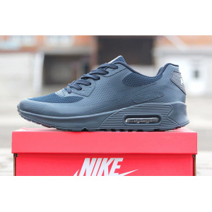 Мужские кроссовки Nike Air Max 90 Hyperfuse темно-синие
