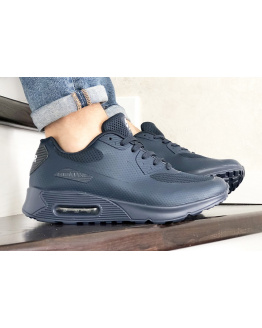 Мужские кроссовки Nike Air Max 90 Hyperfuse темно-синие