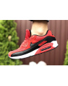 Купить Мужские кроссовки Nike Air Max 90 красные с черным