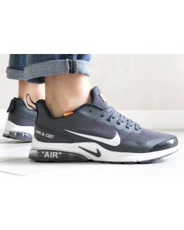 Мужские кроссовки Nike Air Presto CR7 серые с белым