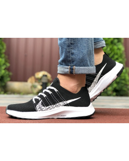 Чоловічі кросівки Nike Air Zoom чорні з білим