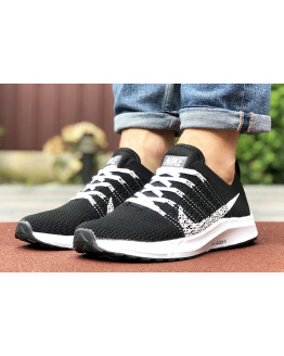 Чоловічі кросівки Nike Air Zoom чорні з білим