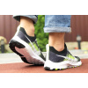 Купить Мужские кроссовки Nike Air Zoom черные с неоново-зеленым