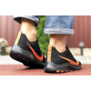 Купить Мужские кроссовки Nike Air Zoom черные с оранжевым