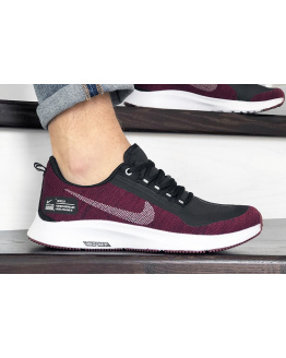 Мужские кроссовки Nike Air Zoom Pegasus 35 Shield бордовые