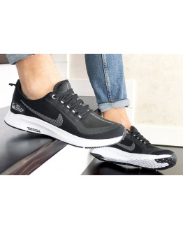 Мужские кроссовки Nike Air Zoom Pegasus 35 Shield черные с белым