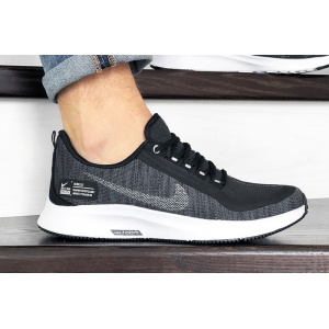 Мужские кроссовки Nike Air Zoom Pegasus 35 Shield черные с белым