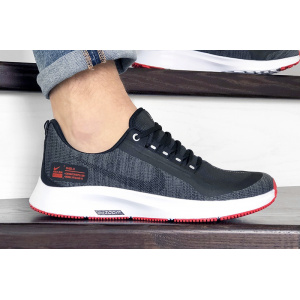 Мужские кроссовки Nike Air Zoom Pegasus 35 Shield черные с белым и красным