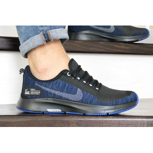 Мужские кроссовки Nike Air Zoom Pegasus 35 Shield темно-синие с черным
