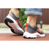 Купить Мужские кроссовки Nike Air Zoom серые с оранжевым
