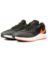 Чоловічі кросівки Nike Air Zoom Winflo 6 чорні з сірим и оранжевым