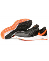 Купить Чоловічі кросівки Nike Air Zoom Winflo 6 чорні з сірим и оранжевым
