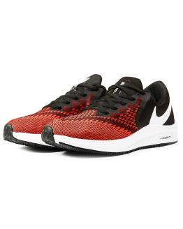 Чоловічі кросівки Nike Air Zoom Winflo 6 червоні з чорним