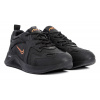 Мужские кроссовки Nike черные с оранжевым (black-orange)