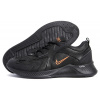 Купить Мужские кроссовки Nike черные с оранжевым (black-orange)