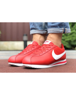 Чоловічі кросівки Nike Classic Cortez Leather червоні