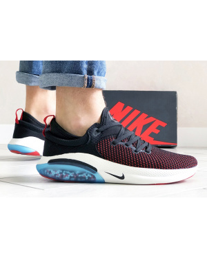 Чоловічі кросівки Nike Joyride Run Flyknit чорні з червоним