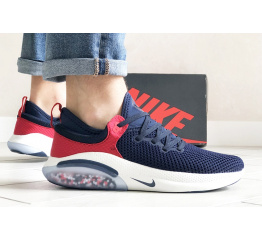 Мужские кроссовки Nike Joyride Run Flyknit темно-синие с красным