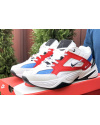 Купить Мужские кроссовки Nike M2K Tekno белые с красным и синим