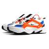 Мужские кроссовки Nike M2K Tekno белые с оранжевым