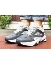 Купить Чоловічі кросівки Nike M2K Tekno темно-сірі з бежевим