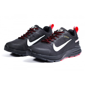 Мужские кроссовки Nike Shield черные с красным