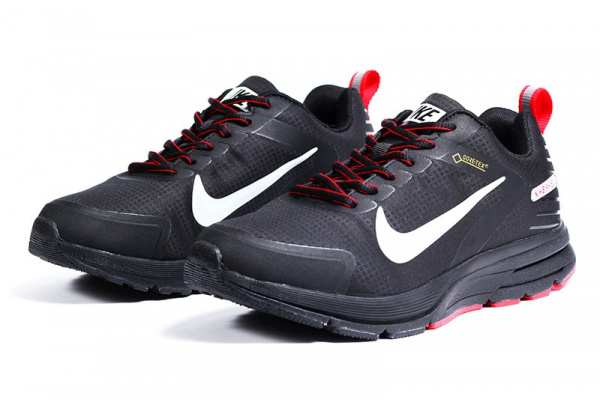 Мужские кроссовки Nike Shield черные с красным