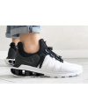 Мужские кроссовки Nike Shox Gravity белые с черным