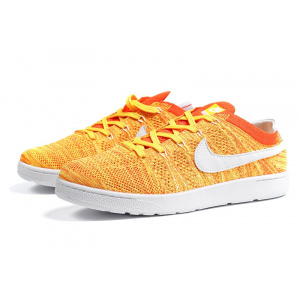 Мужские кроссовки Nike Tennis Classic Ultra Flyknit оранжевые (orange)