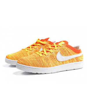 Мужские кроссовки Nike Tennis Classic Ultra Flyknit оранжевые (orange)