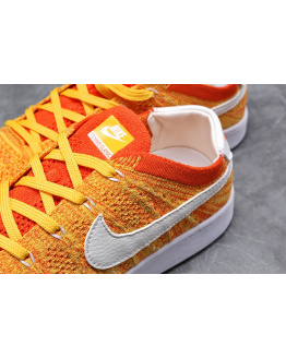 Мужские кроссовки Nike Tennis Classic Ultra Flyknit оранжевые (orange)