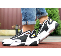 Мужские кроссовки Nike Zoom 2K белые с черным
