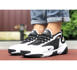 Мужские кроссовки Nike Zoom 2K белые с черным