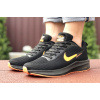 Мужские кроссовки Nike Zoom Lunar 3 черные с оранжевым