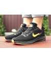 Чоловічі кросівки Nike Zoom Lunar 3 чорні з помаранчевим