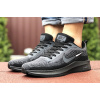 Мужские кроссовки Nike Zoom Lunar 3 черные с серым