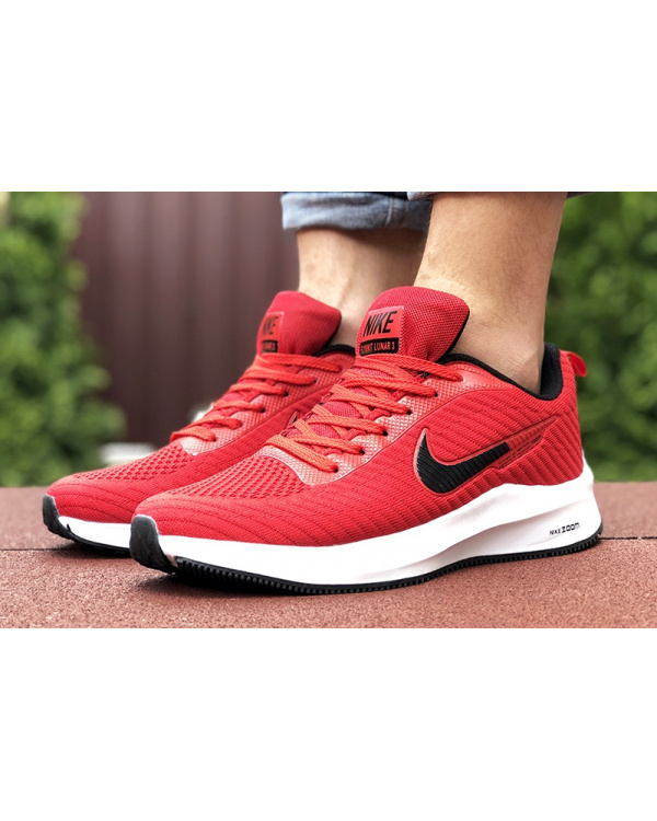 Чоловічі кросівки Nike Zoom Lunar 3 червоні