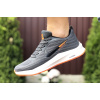 Купить Мужские кроссовки Nike Zoom Lunar 3 серые с оранжевым