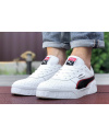 Купить Мужские кроссовки Puma Cali Remix Mn's белые с черным и красным