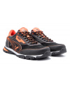 Купить Мужские кроссовки Puma черые с оранжевым (black-orange)