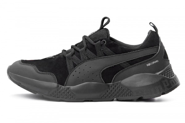 Мужские кроссовки Puma H20 Drain черные (black)